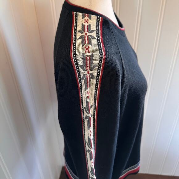 Vintage 90s Black Sweater M - Picture 4 of 7